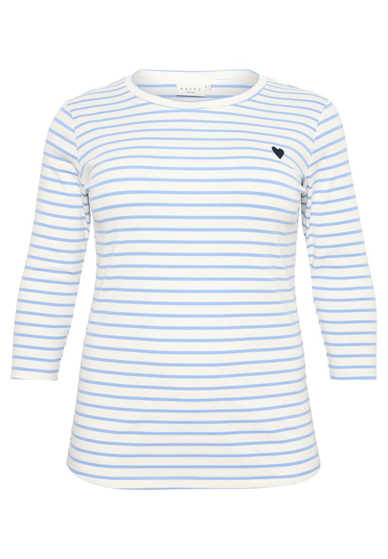 Kaffe Curve Longsleeve blauw