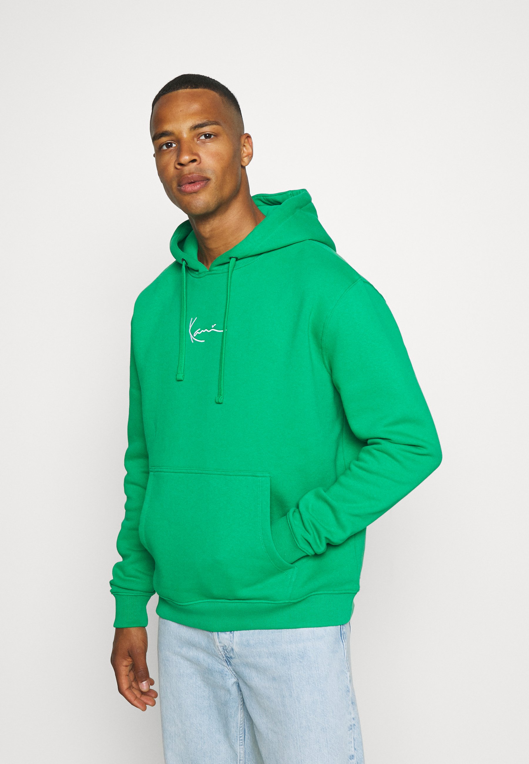 Karl Kani UNISEX SMALL SIGNATURE HOODIE - Sweatshirt - green - Zalando.de