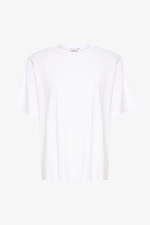 Gestuz SAMURILLY - T-shirt basique - bright white