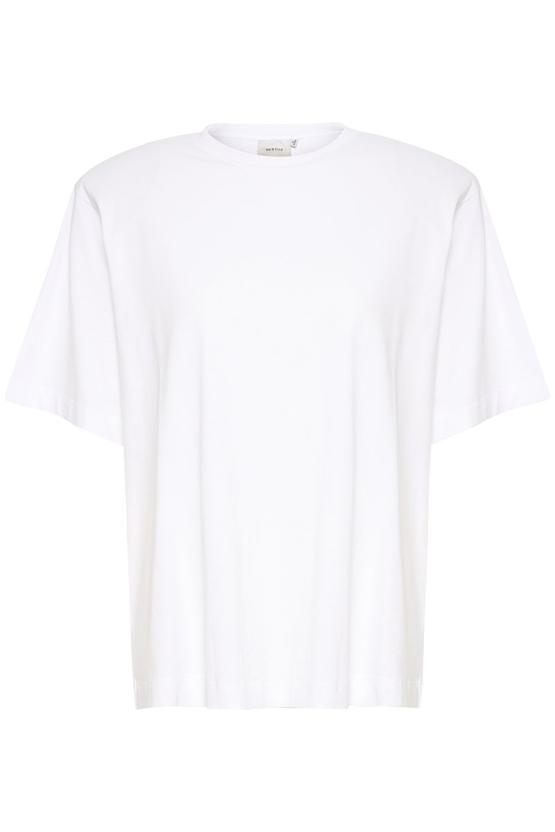Gestuz T-shirt basic wit Gestuz T-shirt basic wit