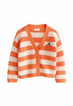 Next, REGULAR FIT - LOVE BUG CARDIGAN  . - Strickjacke - orange pumkin