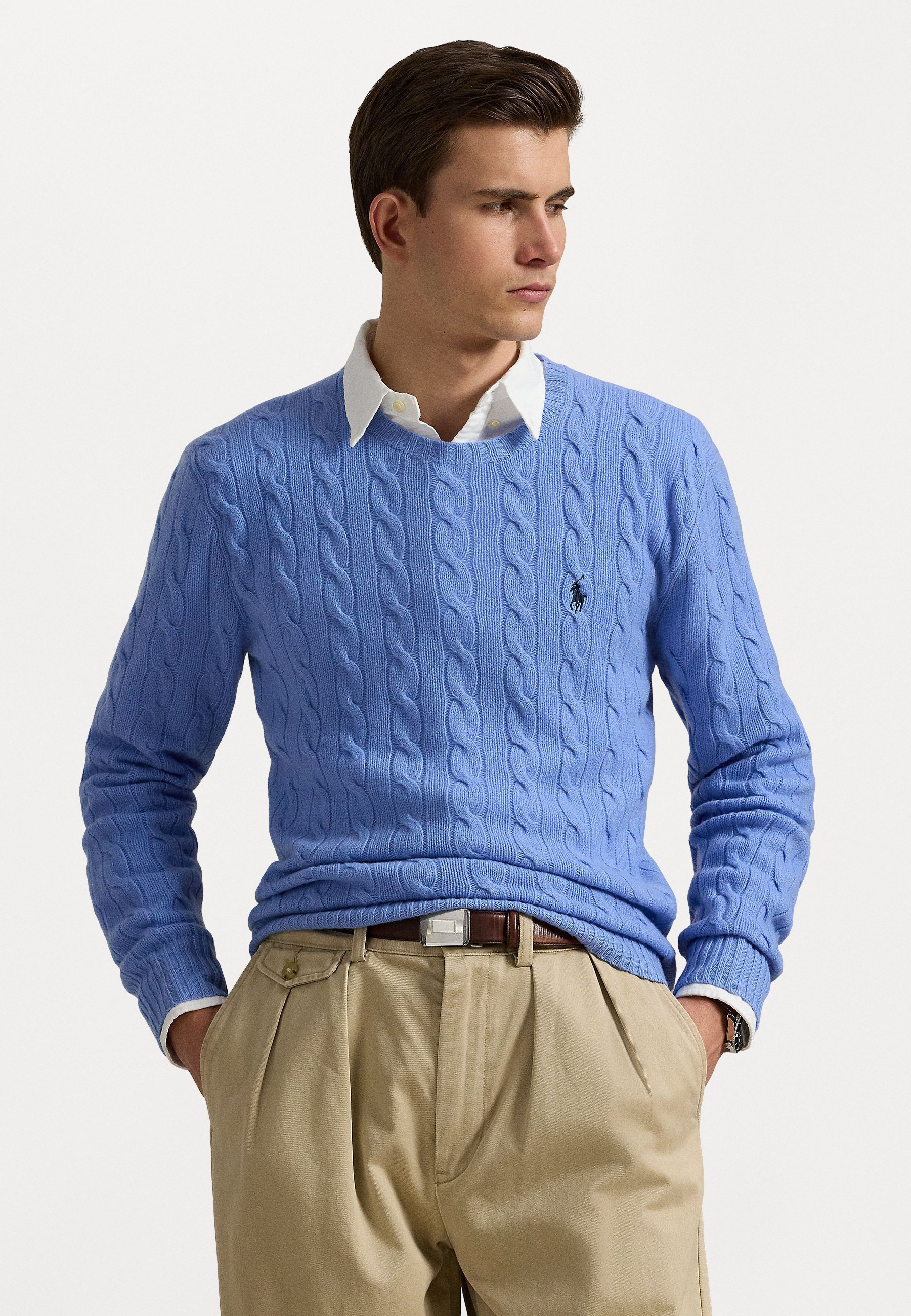 【CEEKAY】Polo Ralph Lauren Cable Knit Polo Ralph Lauren CABLE KNIT WOOL CASHMERE JUMPER - Jumper - new