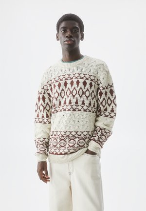 JACK & JONES Maglione Uomo Jorthomson Knit – Lavorato A Maglia – Cotone Better Cotton