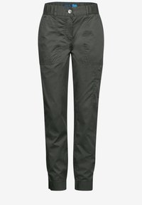 Cecil UTILITY IM CASUAL FIT - Tygbyxor - grün