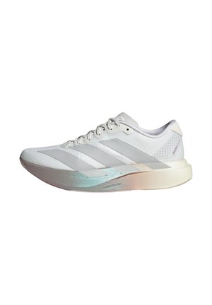 adidas Performance ADIZERO EVO SL WOVEN W - Zapatos de caminar - crystal white grey two matt purple met