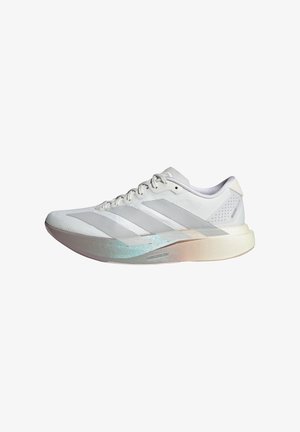 adidas Performance ADIZERO EVO SL WOVEN W - Chaussures de randonnée - crystal white grey two matt purple met