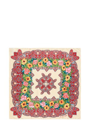 PAISLEY Y FLORES - Bufanda - marfil