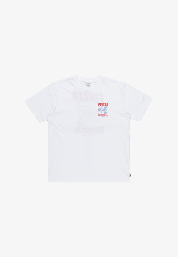 LUNCH BREAK - Print T-shirt - wht2