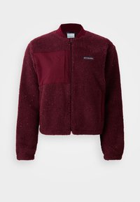 STELLAR PATH™ FULL ZIP BOMBER - Fleecejakke - rich wine
