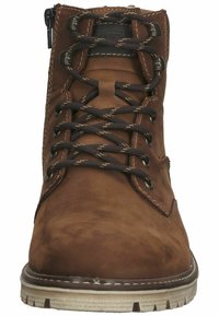 Rieker Botines con cordones - noce/moro/mandel
