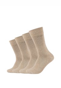 4 PACK UNISEX - Calze - creme
