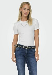 ONLY NORMAL GESCHNITTEN RUNDHALS - T-shirt basic - bright white