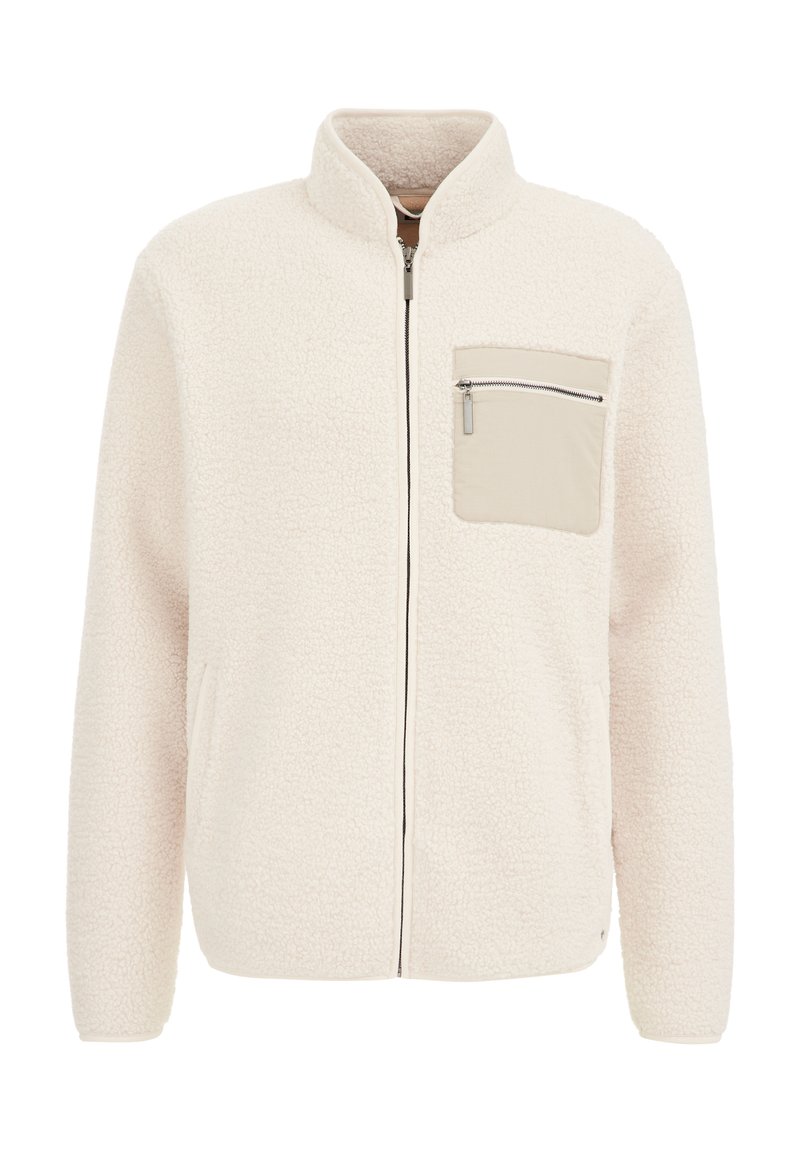 WE Fashion Fleecejas crème WE Fashion Fleecejas crème