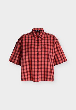 Fred Perry, TEXTURED CHECK SHIRT - Πουκαμίσα με κουμπιά - strawberry cream