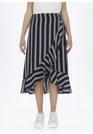 SANKT CLAUD  - Wikkelrok - navy stripe
