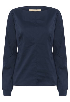 Culture Blouse - blue iris