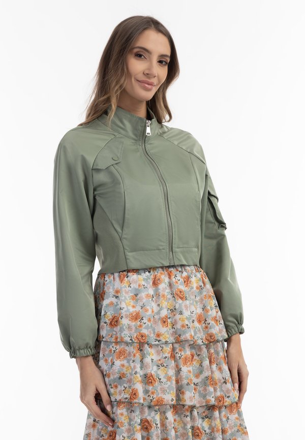 Leichte Jacke - oliv