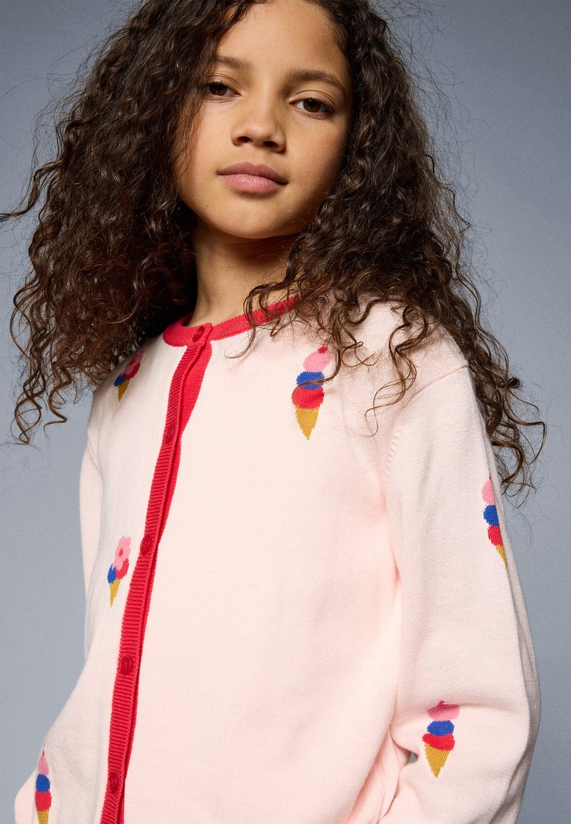 Bonton GILET LUCIE - Cardigan - rose parfait