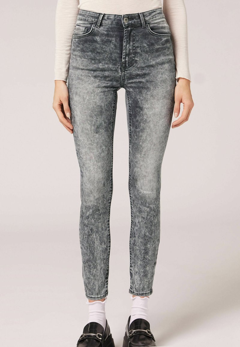 Produktbild von Jeanshosen Für Damen Klassische Jeans Für Damen, Lässig, Schmal, Hohe Taille, Blau, Denim, Bleistifthose Sommer Locker Lange Hosen (Blue, S