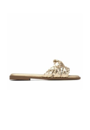 XTI, SANDALIA DE MUJER PLANO  - ORO - Sandalias planas - Gold-coloured