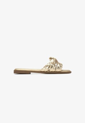 XTI, SANDALIA DE MUJER PLANO - ORO - Sandalias planas - Gold-coloured