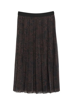 s.Oliver, ROCK - A-line skirt - dunkelbraun