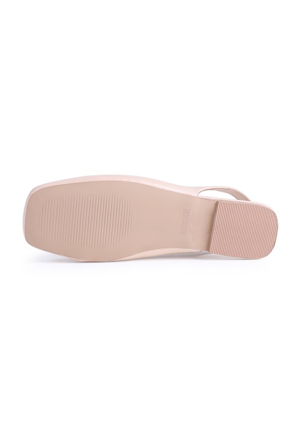 BAYLIE - Ankle strap ballet pumps - blush2