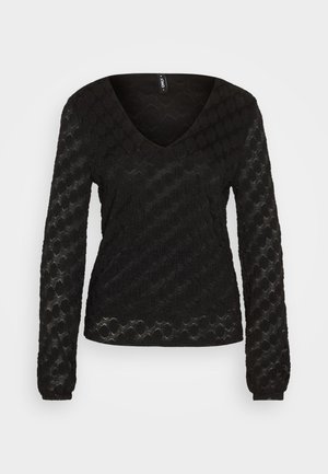 ONLY ONLRIE V NECK - Blūze - black