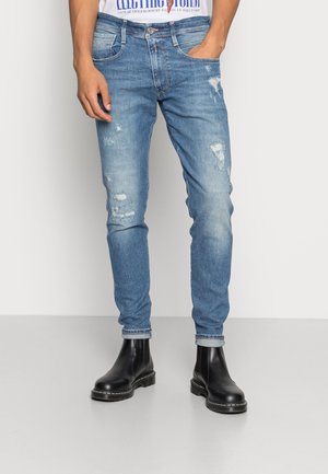 Straight leg jeans - dark-blue denim
