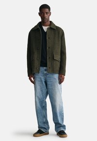 GANT Stickad tröja - evening blue
