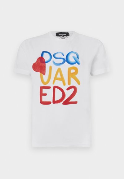 Dsquared2 JUST RIGHT TEE - T-shirt con stampa - white