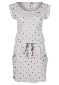 Ragwear TAG DOTS - Jerseykleid - light grey