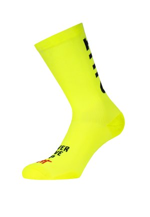 DON'T QUIT - Socks - neon yellow