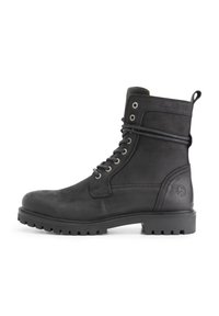 Travelin KVISTRUP Bottines à lacets black/noir
