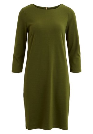 Žerzejové šaty - olive