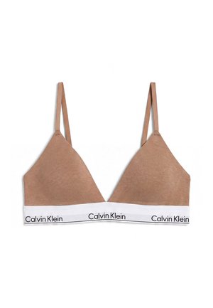 Calvin Klein, LIGHTLY LINED TRIANGLE - Triangel BH - soft mocha