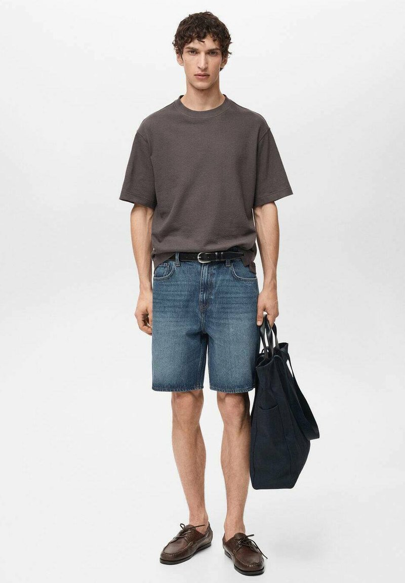 Short Jean Homme Mango Blacksmith & Co - Taille 30, Bleu, Coton Qualité