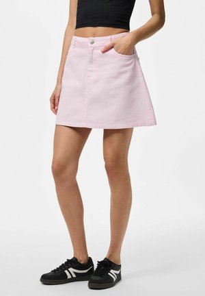 Pieces PCFLORA - Falda acampanada - pink a boo