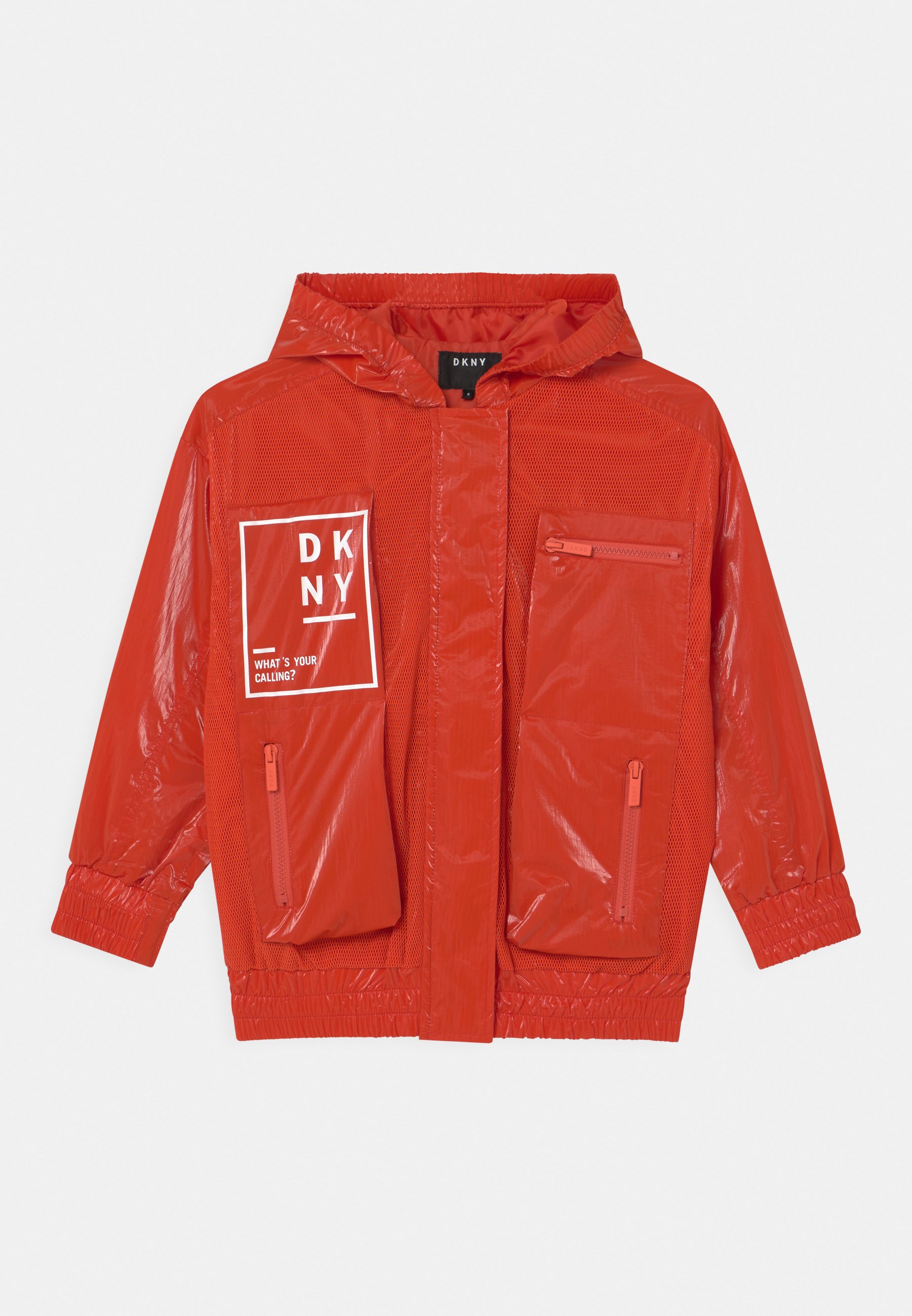 dkny red jacket