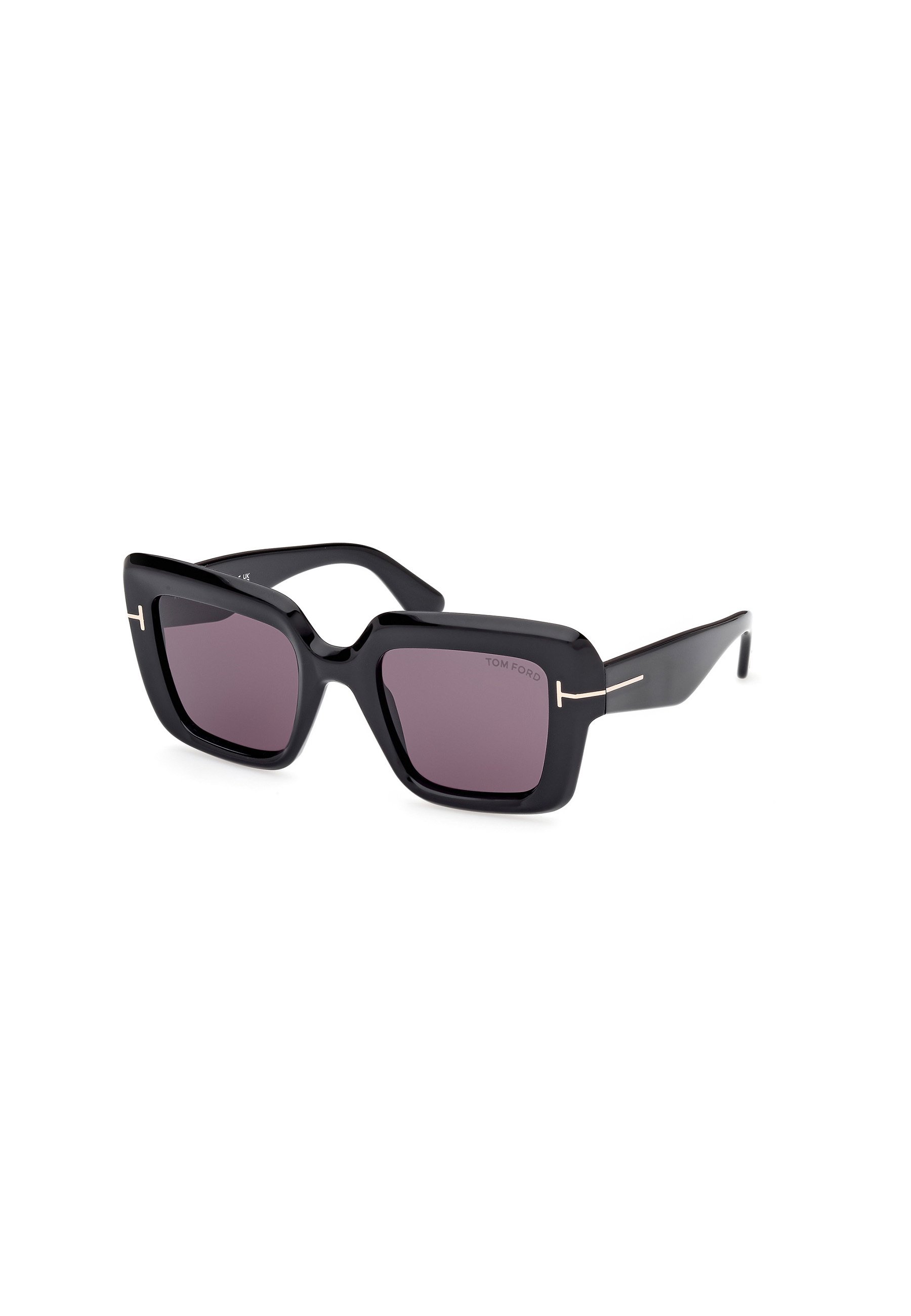 Tom Ford FT1157 ESME - Sunglasses - glossy black-smoke gray  display picture 2