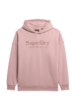 Superdry & Co RELAXED - Hoodie - mauve