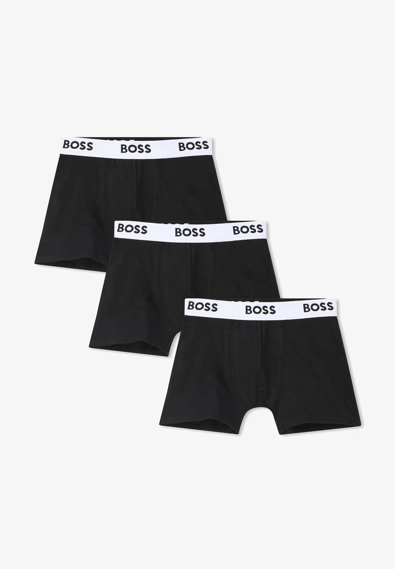 BOSS Kidswear 3 PACK - Hlačke - black