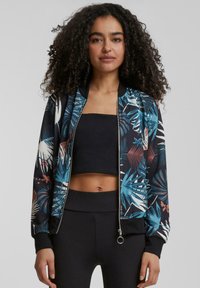 Cloud 5ive MIT TROPICAL PRINT - Bombera - black