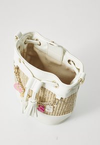 Guess MINI BUCKET - Cross body bag - cream white