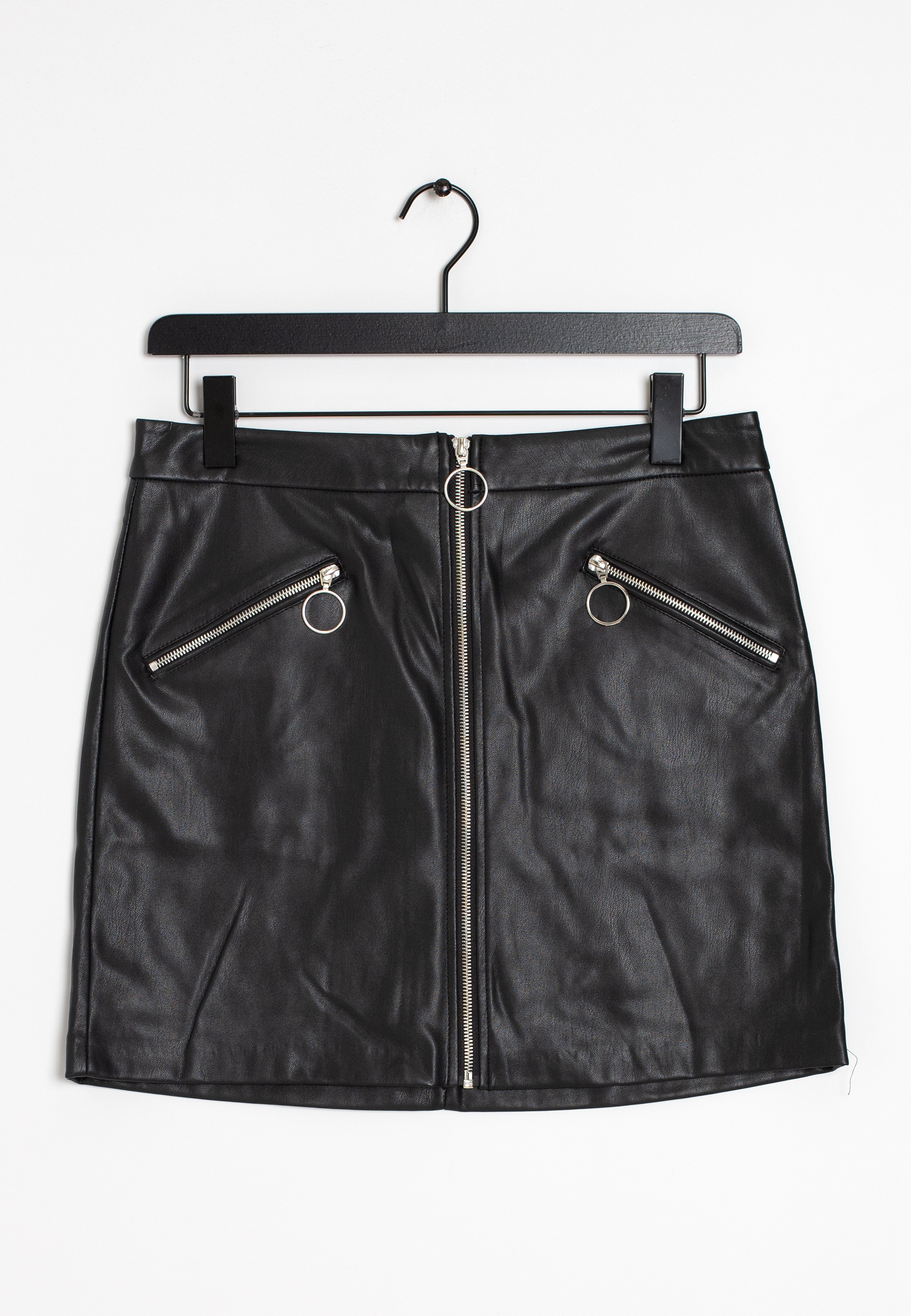 Mango Gonna di pelle - black/nero - Zalando.it
