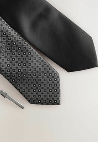 Next TEXTURED WITH 2 PACK REGULAR - Slips - black