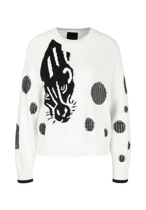 Marc Cain Jumper - white and black