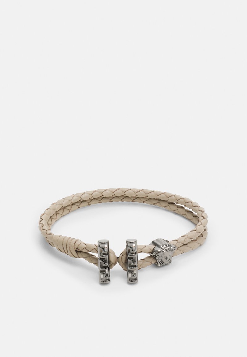 Versace BRACELET UNISEX Bracelet sand/ruthenium/beige Zalando.co.uk