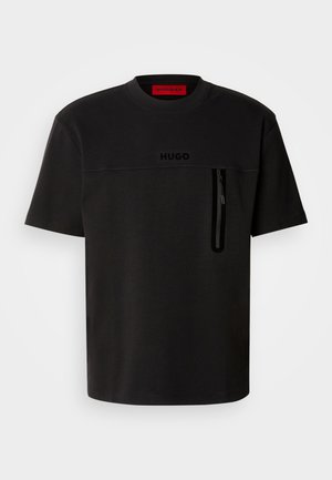 HUGO DUBI - Print T-shirt - black