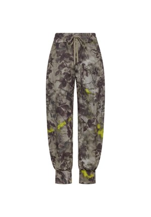 Deha, FLORAL ALLOVER PRINT JOGGERS - JOGGER - Stoffhose - brown